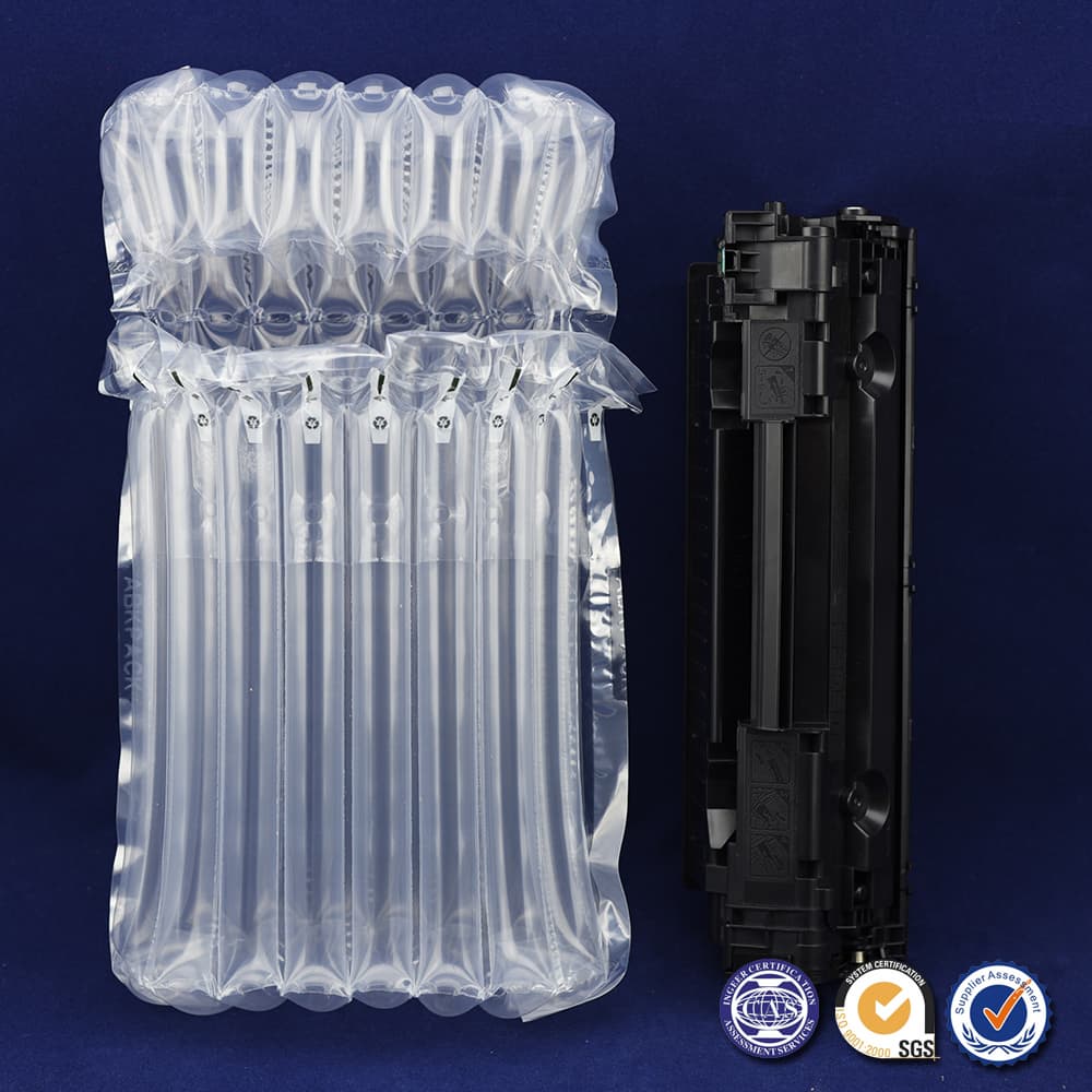 Toner cartridge skin packaging bags air bubble bags